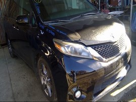 2015 TOYOTA SIENNA, BLACK, SE, 3.5L, AT, FWD. Z25932
